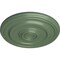 Ekena Millwork Kepler Traditional Medallion (For Canopies up to 2 5/8"), 11 7/8"OD x 1 1/4"P, Athenian Green CM12KPAGF - alternate 4